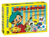 Игра "Цвета и формы" детская настольная 76004 Игра "Цвета и формы" детская настольная 76004